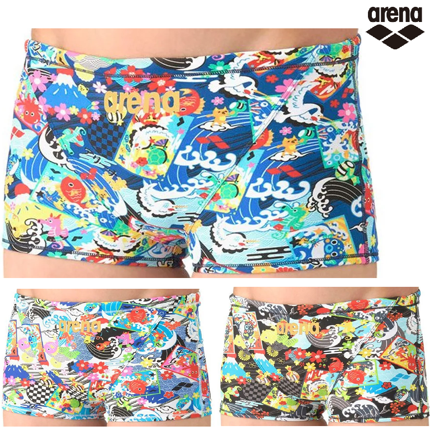 arena  アリーナ　AS6SWM37M　アリーナくん メンズ　タフスーツ 　練習用水着　ショートレッグ 水泳　競泳　トレーニング水着