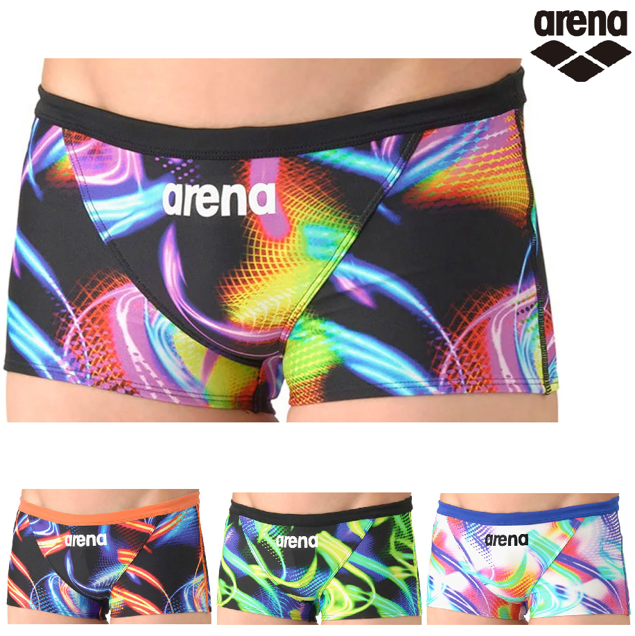 arena  練習用水着　メンズ　AS6SWM35M　タフスーツ　ショートボックス　アリーナ　水泳