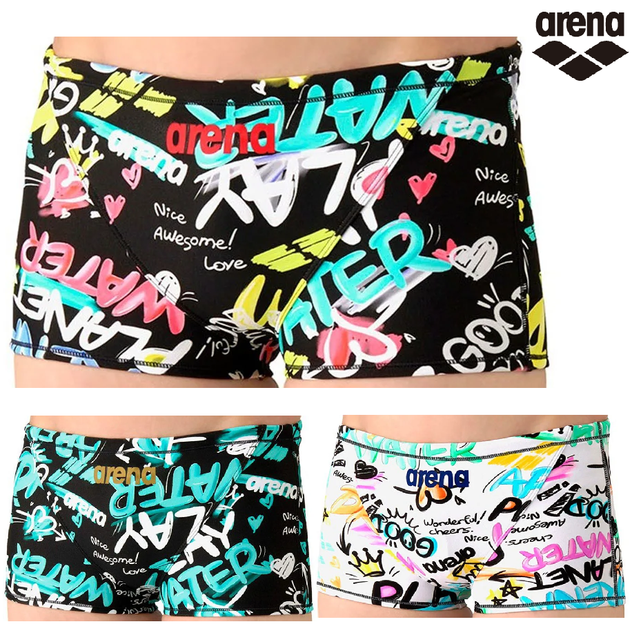 arena  アリーナ　AS6SWM31M　メンズ　タフスーツ 　練習用水着　ショートレッグ 水泳　競泳　トレーニング水着