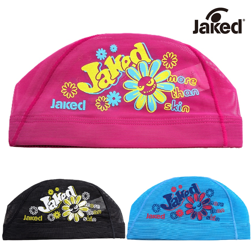 Jaked  メッシュキャップ　830407　水泳帽　競泳　スイムキャップ