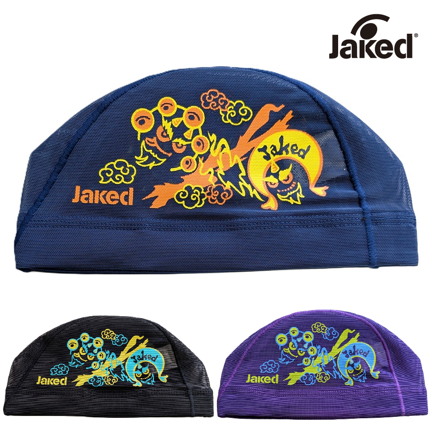 830406Jaked  メッシュキャップ　830406　水泳帽　競泳　スイムキャップ