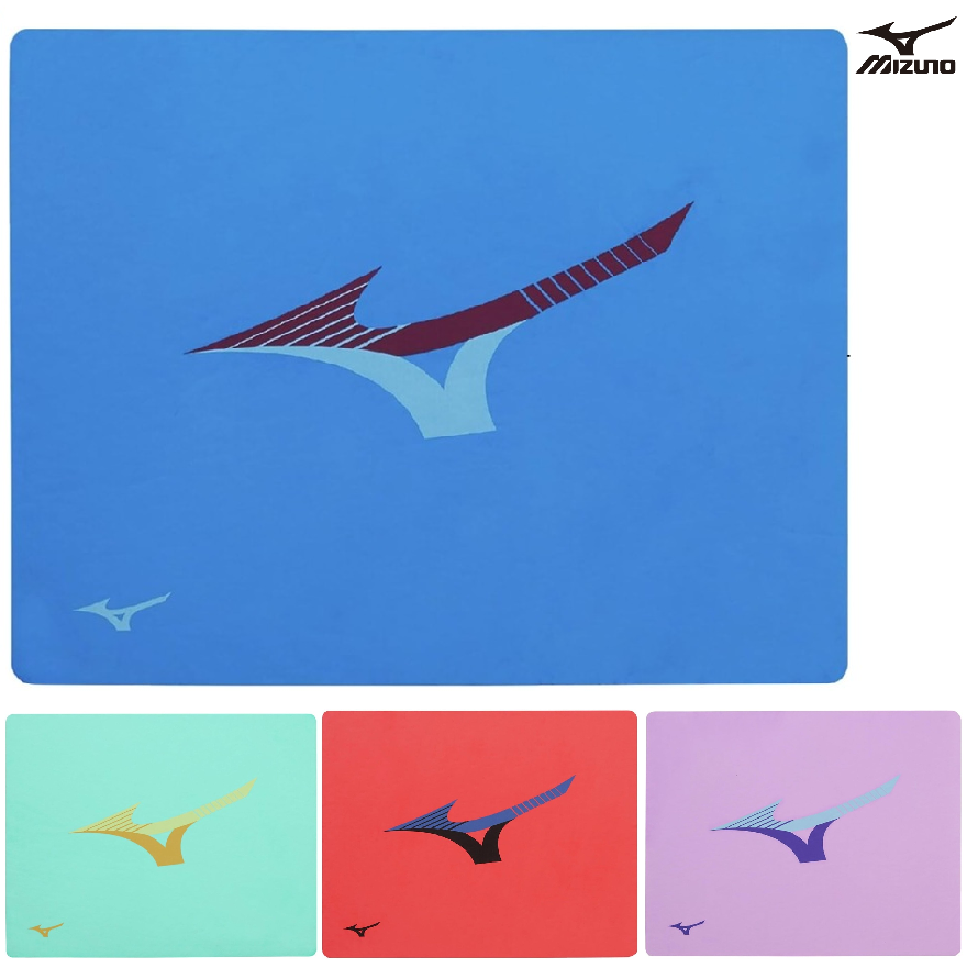 セームタオル N2JYD005 mizuno ミズノ 柄スイムタオル 限定 水泳 スイミング ビックロゴ
