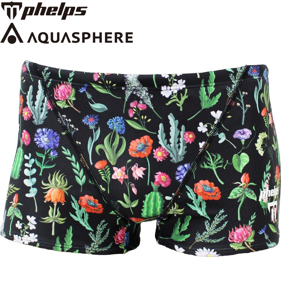 アクアスフィア　MP　練習用水着　トレーニング用水着　メンズ　FLOWER　phelps　フェルプス　AQUASPHERE　【SALE 50%OFF】