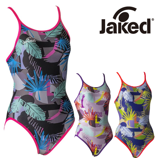 Jaked　練習用水着　820748　レディース　トレーニング水着　水泳　競泳　ワンピース