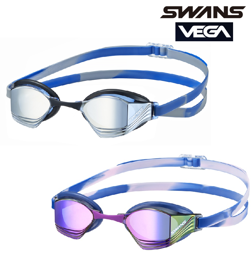 SWANS  VEGA-MreαMB VEGA ヴェガ 限定 マーブルベルト  スワンズ 水泳 ゴーグル　ミラータイプ　競泳　スイミングゴーグル　スイムゴーグル