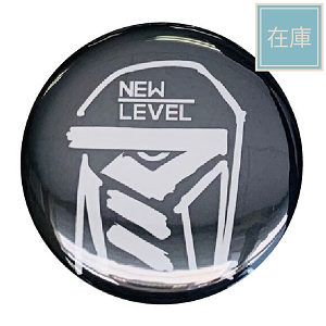 【NEW LEVEL フェイスロゴ】オリジナルカンバッジ