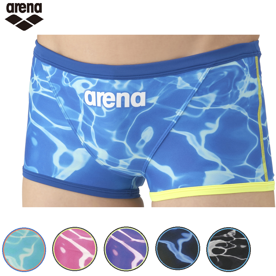 arena アリーナ AS5FWM03M メンズ タフスーツ 【team arena】 練習用水着 ショートレッグ 水泳 競泳 トレーニング水着 トレーニングスパッツ