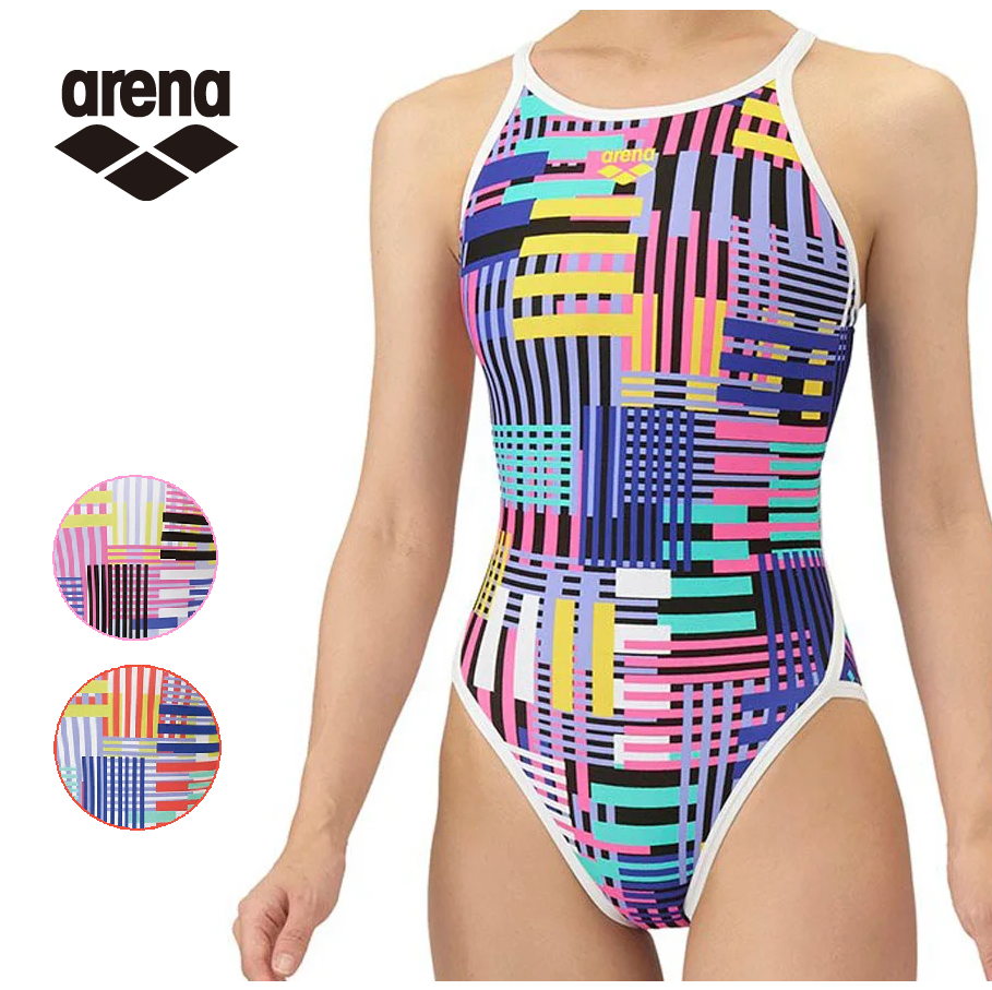 arena アリーナ AS5FWM11L  AS5FWM11G レディース タフスーツ  ジュニアタフスーツ ガールズ キッズ 練習用水着 オープンバック 水泳 競泳 トレーニング水着