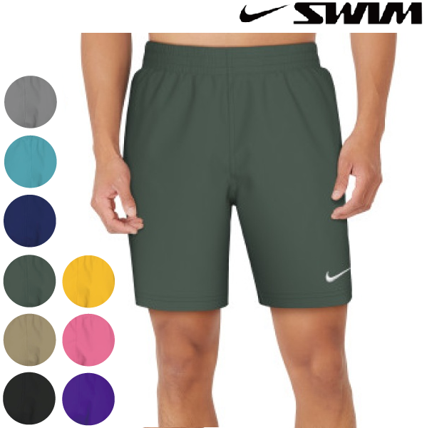 NIKE メンズ 水着 ボレーショーツ NESSF559 ナイキ 男性 ヒーロースタイル7 水陸両用