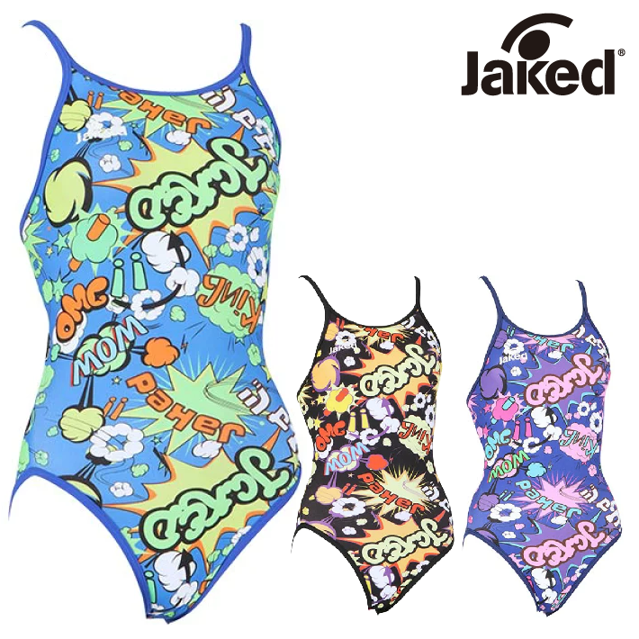 Jaked　練習用水着　820703　レディース　トレーニング水着　水泳　競泳　ワンピース