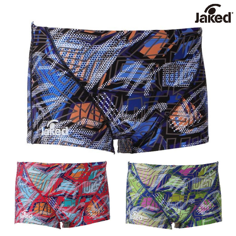 Jaked　練習用水着　メンズ　830343　トレーニング水着　水泳　競泳　男性　ジャケド　ショートボックス　ショートスパッツ