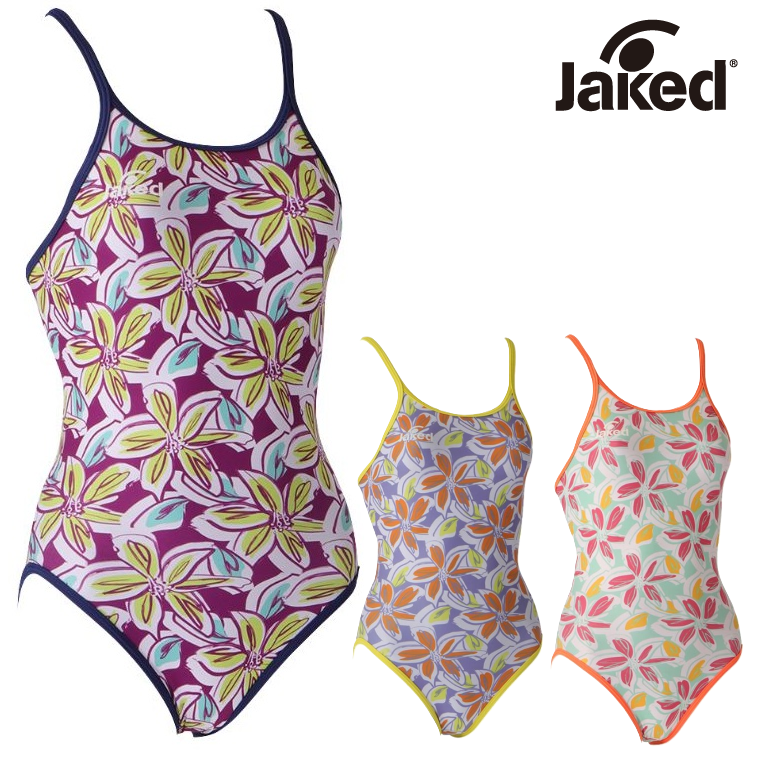Jaked　練習用水着　830323　レディース　トレーニング水着　水泳　競泳　ワンピース