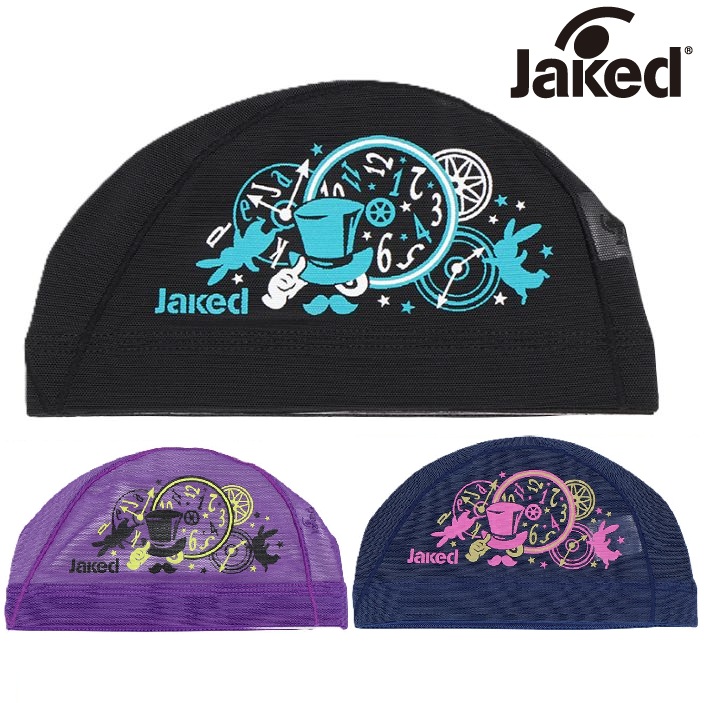 Jaked  メッシュキャップ　830354　水泳帽　競泳　スイムキャップ