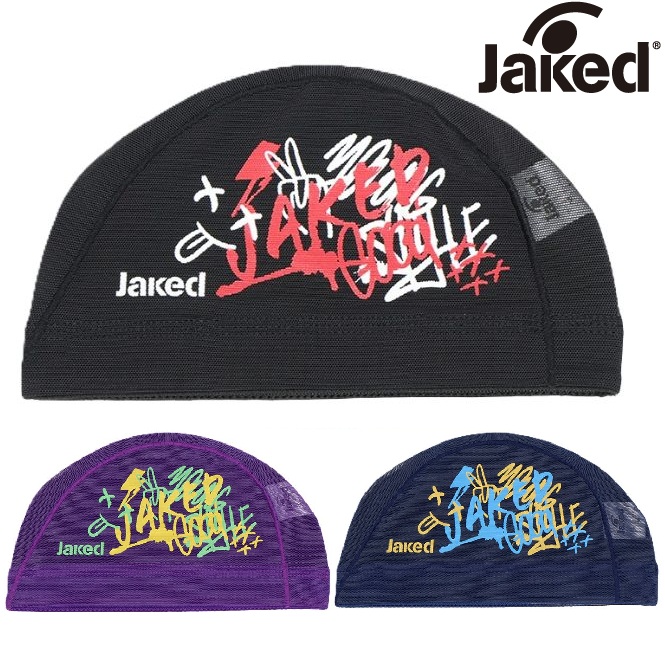Jaked  メッシュキャップ　830358　水泳帽　競泳　スイムキャップ