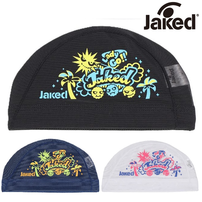 Jaked  メッシュキャップ　830355　水泳帽　競泳　スイムキャップ