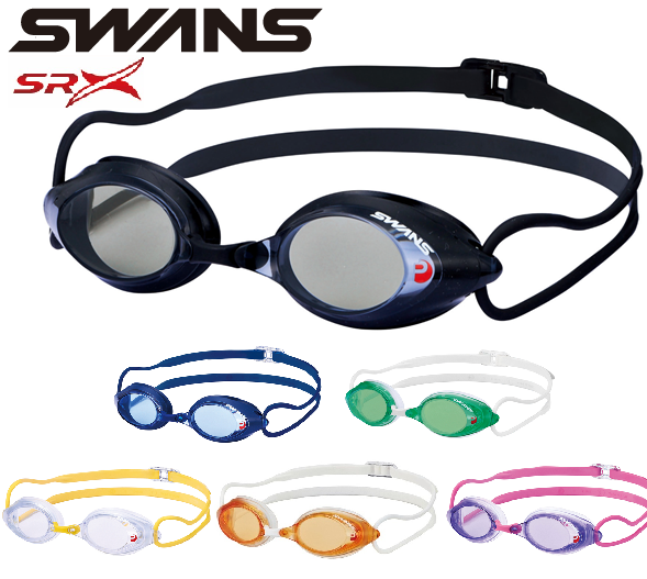 SWANS クッション付きゴーグル ノーマルタイプ SRXNPAF 水泳　ゴーグル　競泳　スワンズ