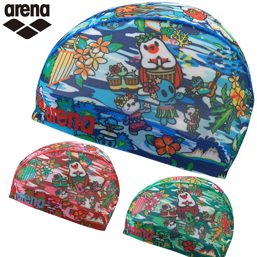 arena メッシュキャップ AS6FSC57U アリーナくん スイムキャップ スイミングキャップ 水泳