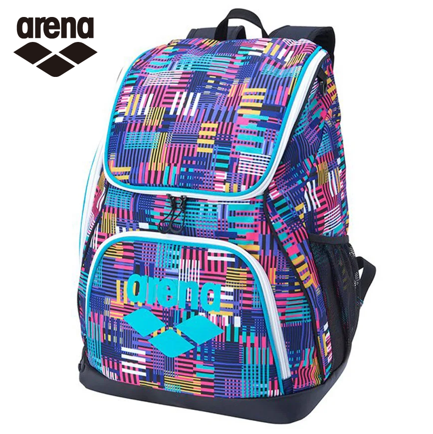 ARENA　リュック　 AS5FBP31U　BKEM　アリーナ　バックパック　大きい　水泳　スイマー　柄　水泳　バッグ