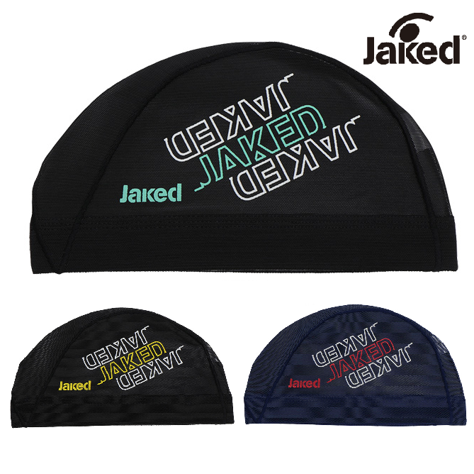 Jaked  メッシュキャップ　830453　水泳帽　競泳　スイムキャップ