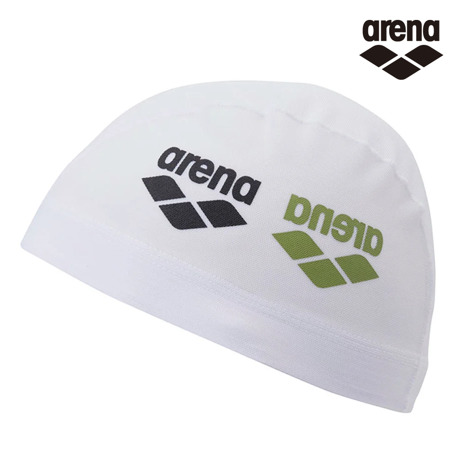 arena　メッシュキャップ　AS5SSC53U　アリーナ　ロゴ　スイムキャップ　スイミングキャップ　水泳