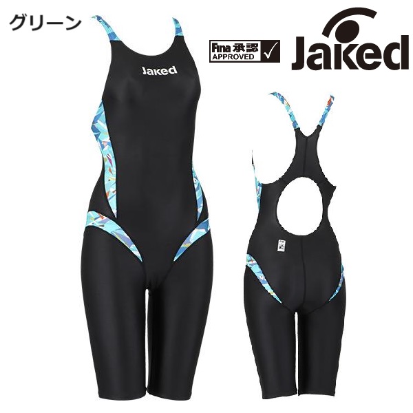 Jaked　FINA承認　水着　820699　レース水着　レディース　スパッツ　J-ELASTICO for MASTERS レッグスーツ　水泳　競泳