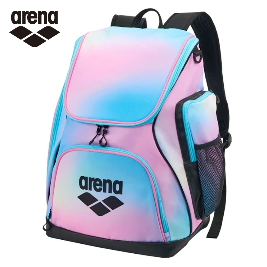 ARENA リュック AS6FBP31U PKBL アリーナ バックパック 大きい 水泳 スイマー 柄 水泳 バッグ