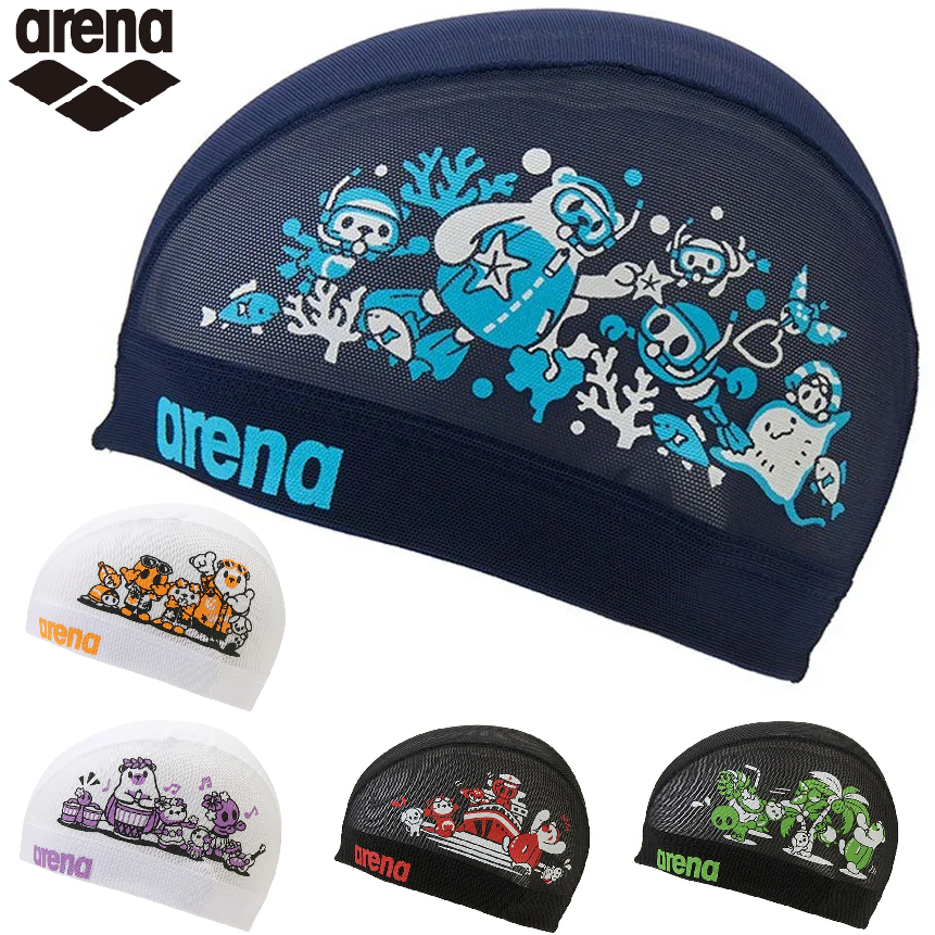 arena メッシュキャップ AS6FSC56U アリーナくん スイムキャップ スイミングキャップ 水泳