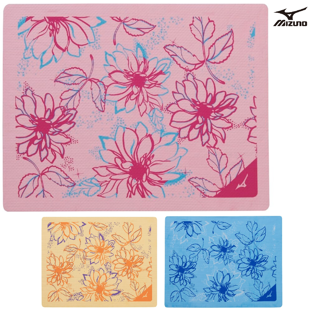 MIZUNO セームタオル N2JYC508 【TERAKAWA AYA COLLECTION】mizuno ミズノ 柄スイムタオル 限定 水泳 スイミング 花柄