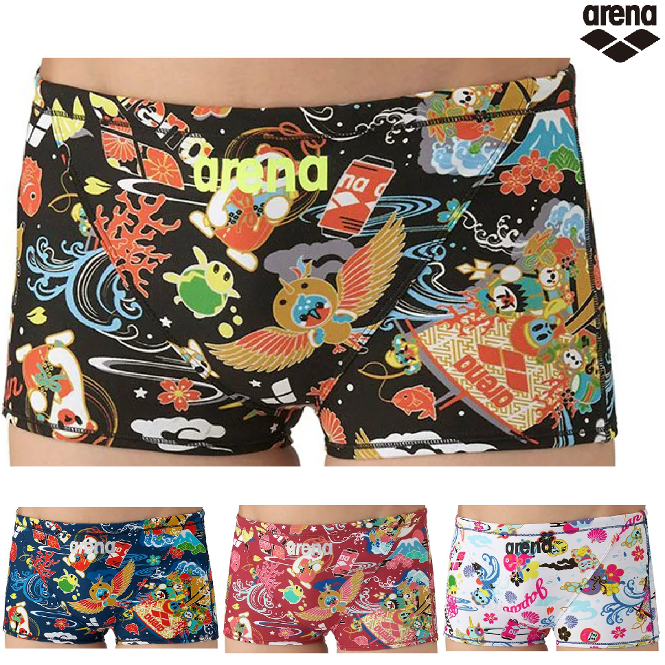 arena  アリーナ　AS5FWM29M　アリーナくん メンズ　タフスーツ 　練習用水着　ショートレッグ 水泳　競泳　トレーニング水着