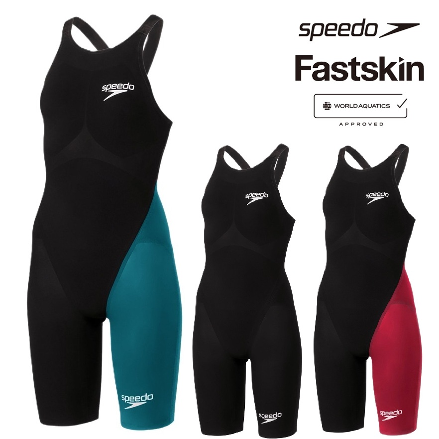 speedo　ファストスキンレーザーピュアグリント　SCW12410F　Fastsikn　オープンバック　レディース　WA承認