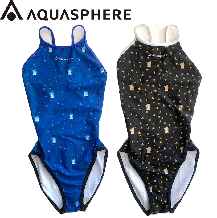 アクアスフィア　鉄腕アトム　コラボ　練習用水着　トレーニング用水着　レディース　 ATOM　AQUASPHERE　ワンピース