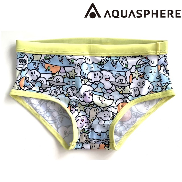 【先着でトートバッグプレゼント】AQUASPHERE コンビーフチャンス　コラボ　第5弾！　Hagoromo メンズ トレーニングスイムウェア　BRIEF　CornedBeefChance　アクアスフィア 水泳　練習用水着　競泳　ニューレヴェル　NEWLEVEL