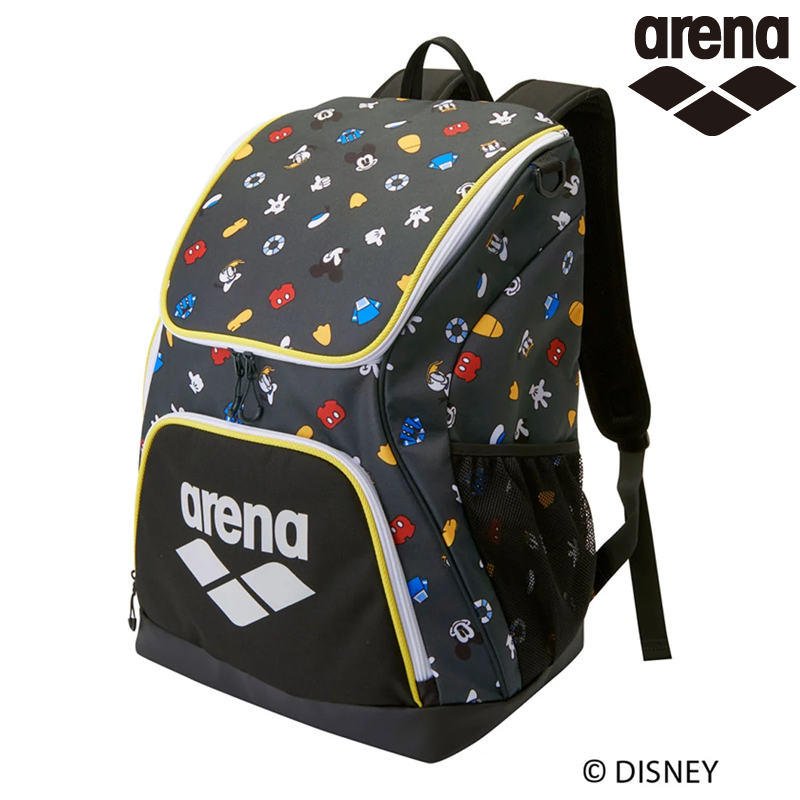 ARENA リュック  AS6SBP88U ディズニー アリーナ バックパック 大きい 水泳 スイマー 柄 水泳 バッグ Disney