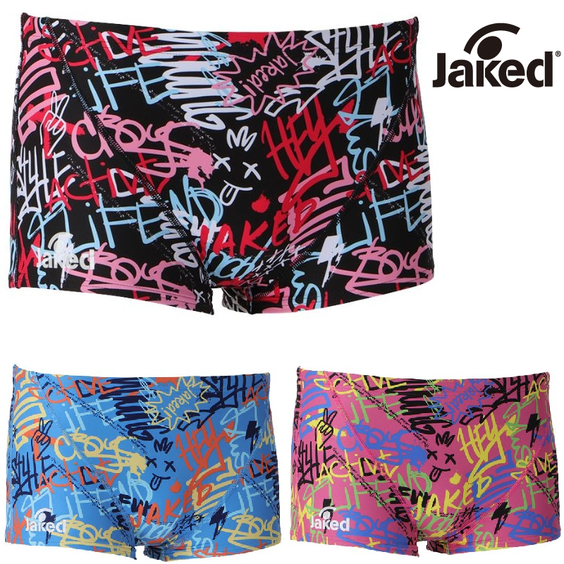 Jaked　練習用水着　メンズ　830351　トレーニング水着　水泳　競泳　男性　ジャケド　ショートボックス　ショートスパッツ